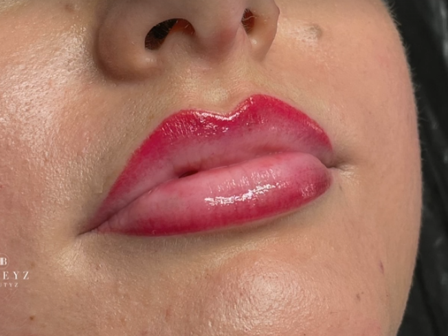 Permanent Make-up an den Lippen