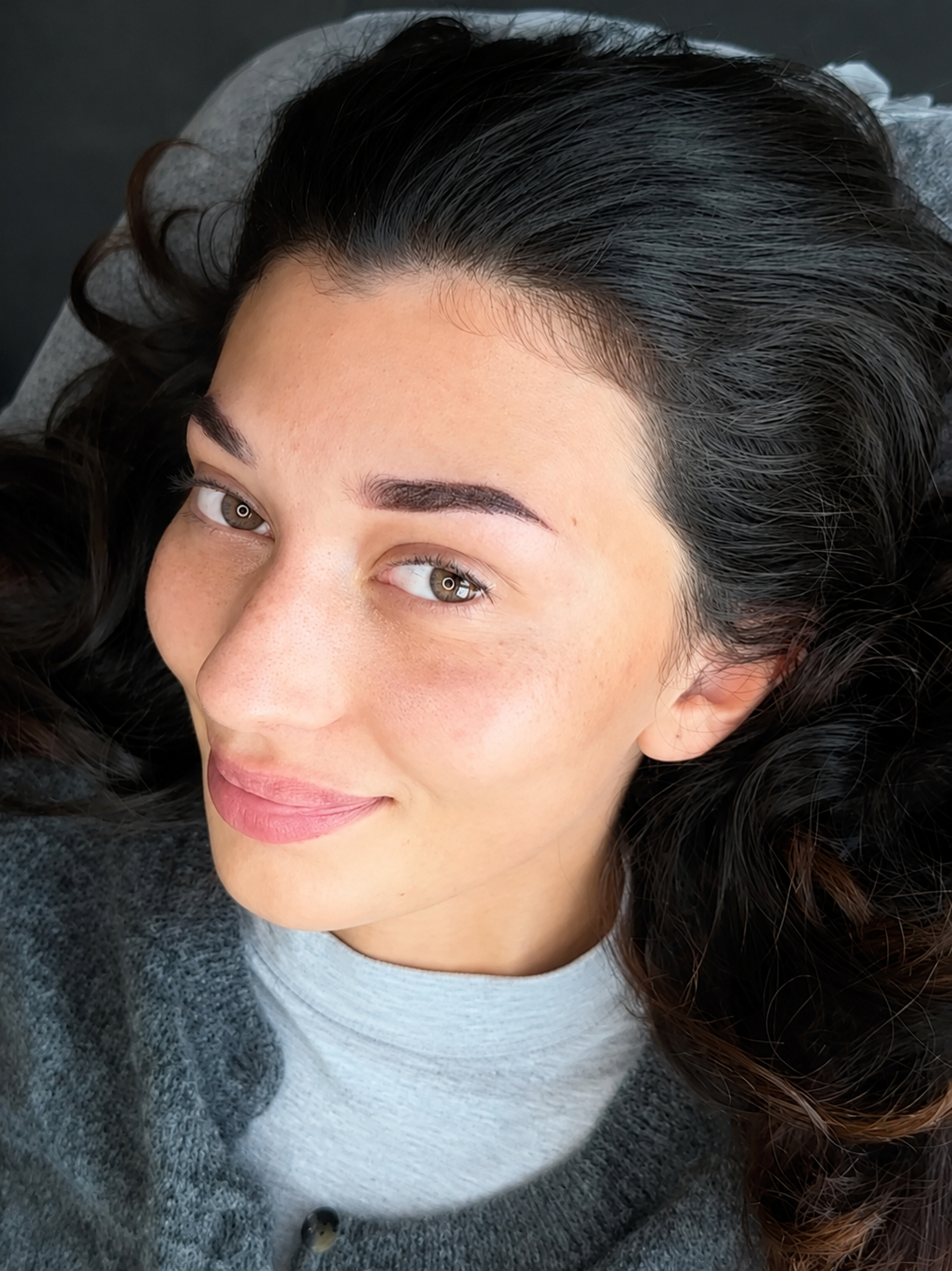 Powder Brows nach der Behandlung